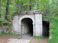 Schwarzenberský kanál - plavební tunel
